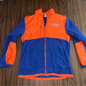 Florida gators, Blue and Orange fleece sweater